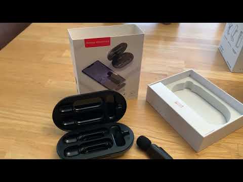 HCZ Wireless Lavalier Microphone for iPhone iPad Review, Very Good Sound and Noise Cancellation