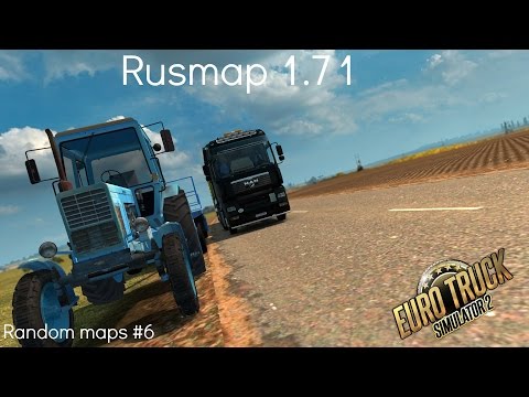 Euro Truck Simulator 2 | random maps #6 "Rusmap 1.7.1"