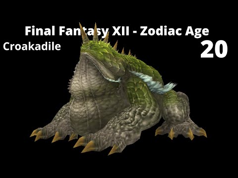 Final Fantasy XII The Zodiac Age HD - NC - 100% - Croakadile - Hunt 11: A Ring in the Rain