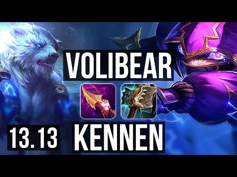 VOLIBEAR vs KENNEN (TOP) | 7/1/4, 400+ games | EUW Master | 13.13
