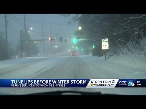 Des Moines crews, Iowa DOT urge prep as post-Thanksgiving snowstorm nears