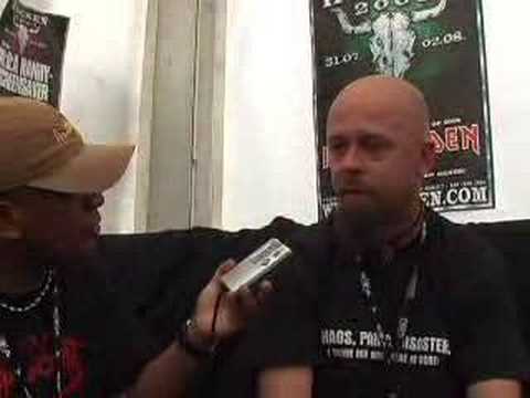 krossbreed interview @ Wacken 2007 with south-american press