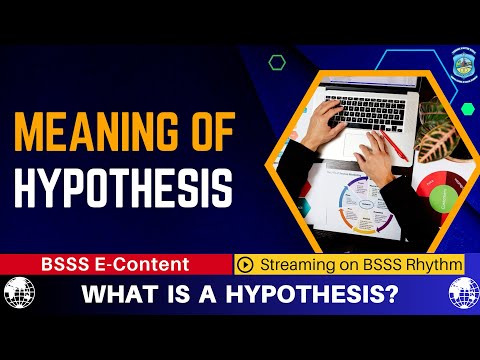 Power of Hypotheses: Exploring Meaning, Definitions and Testing #Hypothesis #ResearchMethods #bsss