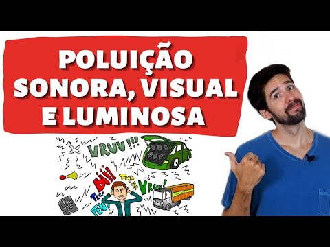 CIÊNCIAS: POLUIÇÃO SONORA, VISUAL E LUMINOSA