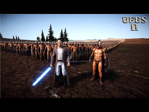 410,000 SPARTANS & LASER KNIGHTS vs 3,000,000 ROMANS | Ultimate Epic Battle Simulator 2 | UEBS 2