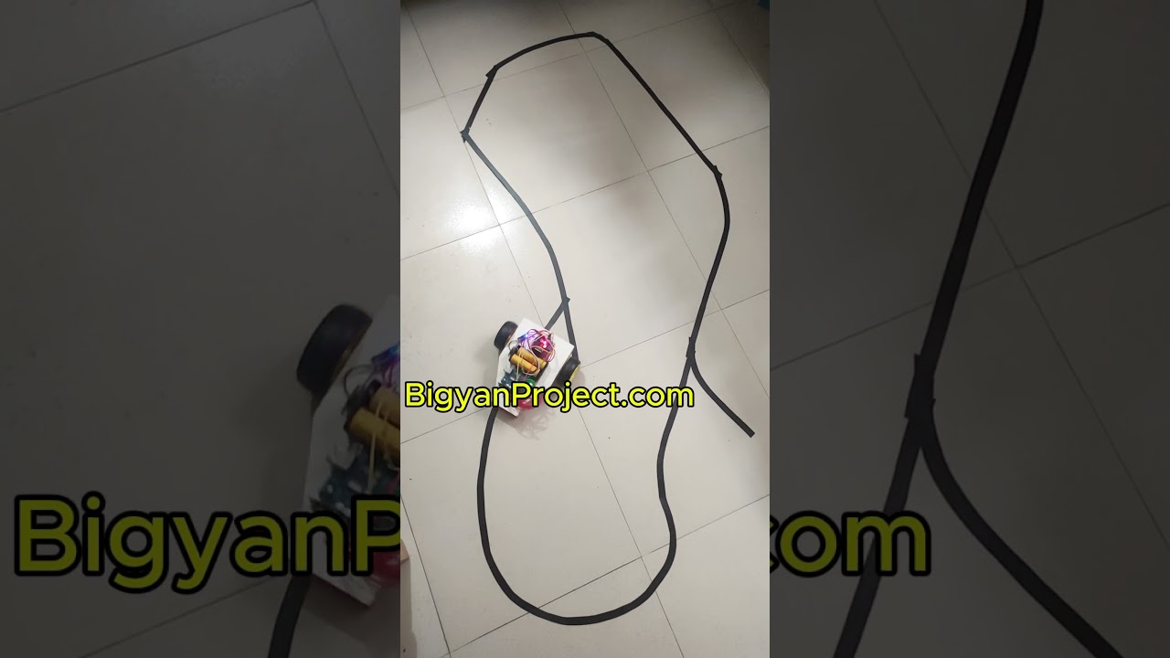 Line Follower Robot Car with PID Algorithm Video Thumbnail