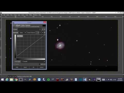 M77 (NGC 1068) and NGC 1055 Post Processing Workflow
