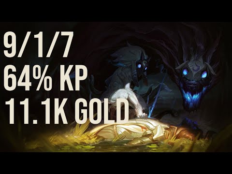 Onerrr Kindred Jungle vs Udyr KR 11.10 Challenger Replay