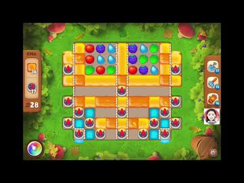 Gardenscapes Level HD  8966.   ✅✅✅/5. Medium Level     (Took 3 attempts)