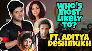 Ziddi Dil के Faizi यानी की Aditya Deshmukh ने किए costars को लेकर ये fun confessions video