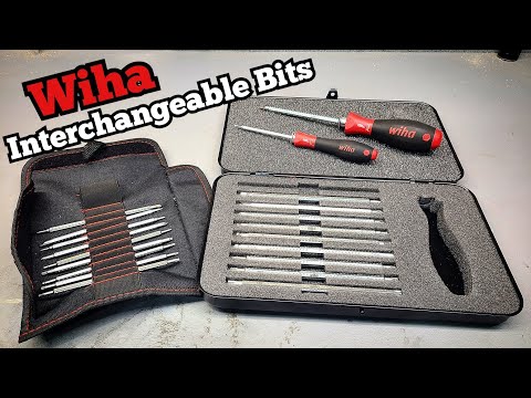 New tools from Wiha, Telescopic interchangeable screwdriver sets. Wiha System 6 and 4