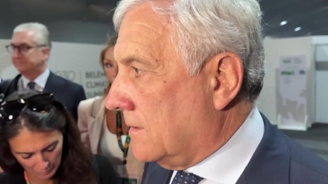 Tajani alla Cop30: Cambiamento climatico realtà che tocca tutti, tenere conto di questione sociale