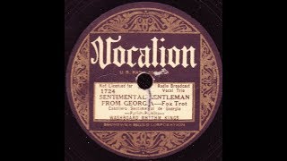 Washboard Rhythm Kings: Sentimental Gentleman From Georgia  1932