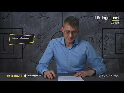 Speltips: Brighton - Arsenal & Leipzig - Dortmund 20/6