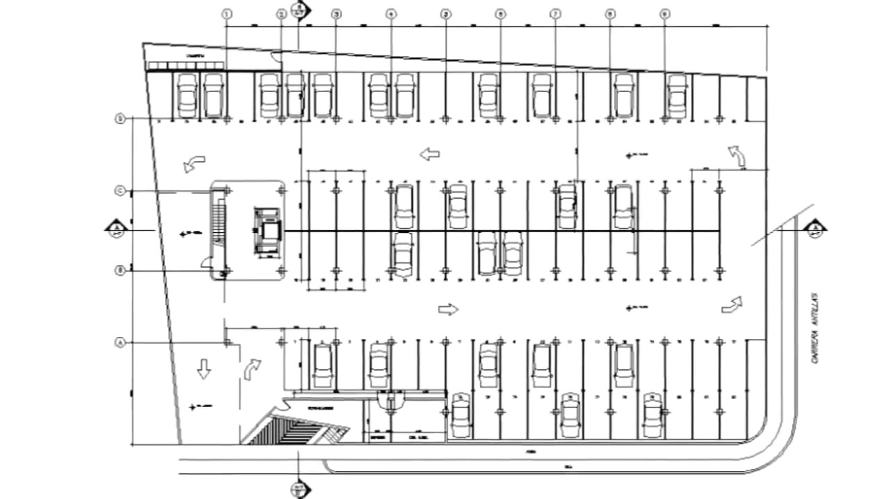 DIFFERENT PARKING AREA PLANS   CADBULL FILES | Cadbull | Autocad | Architecture