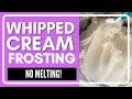 Easy Stabilized Whipped Cream Frosting 4 Simple Ingredients