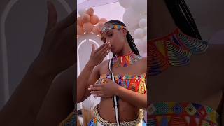 🇿🇦 Africa Princess 👸 #tribalunity #culture #proudlysouthafrican #zulushorts2025