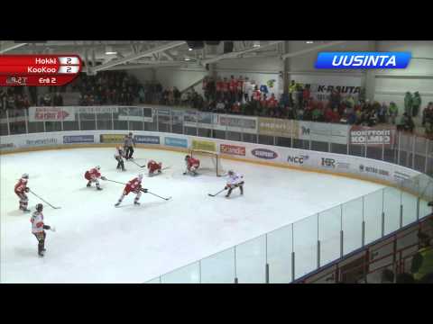 PLAYOFFS 2014: Hokki - KooKoo 5-4 JA Maalikooste 29.3.2014