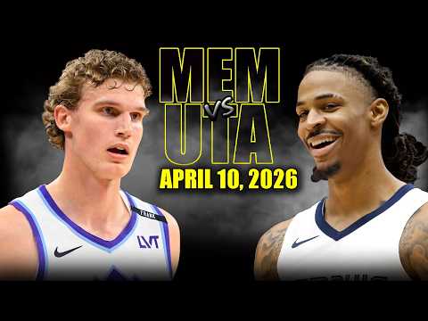 Memphis Grizzlies vs Utah Jazz Full Game Highlights – April 10, 2026 | NBA Season