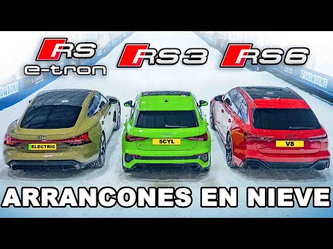 Quattro 4WD vs EV 4WD: ARRANCONES EN LA NIEVE