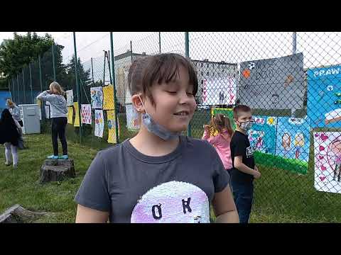 Uczniowie SP nr 2 w Głownie - o prawach dziecka