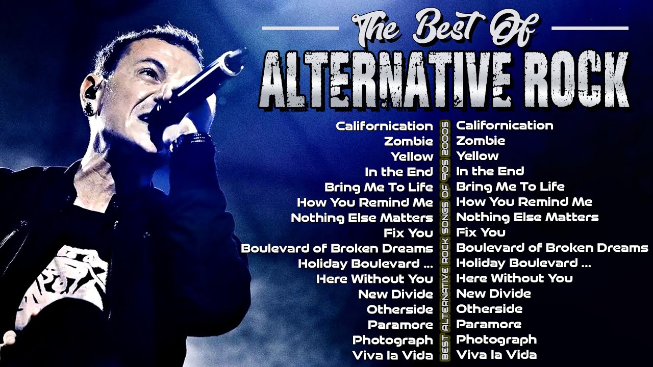 Coldplay, Linkin park, Creed, AudioSlave, Hinder, Evanescence, Nickelback 🔥🔥 Alternative Rock#02