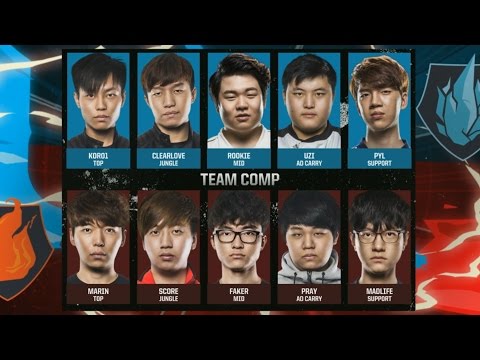 CHINA vs KOREA Highlights – LPL vs LCK – 2015 All-Star Event – Day 2 LA GROUP STAGE