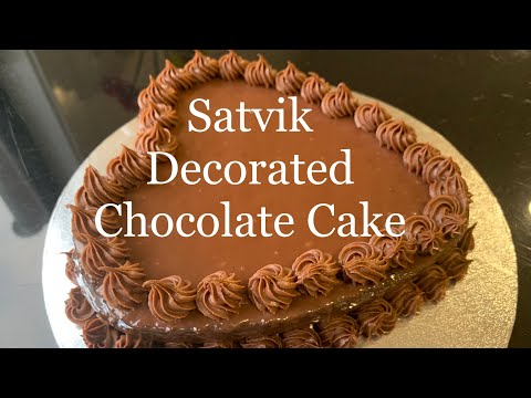 Super Moist Chocolate Cake Recipe /The Luxurious Eggless Chocolate Sponge Cake/Satvik Food Recipes