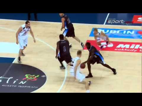 Curtis Millage&Darrius Garrett alley-oop - BM Slam Stal Ostrów Wielkopolski