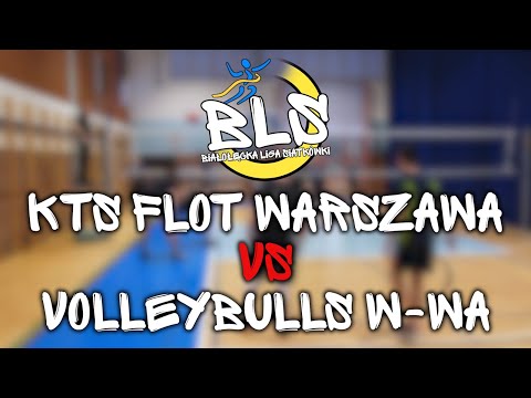 Mecz KTS Flot Warszawa vs VolleyBulls Warszawa | 6. kolejka Sezon wiosna 2022