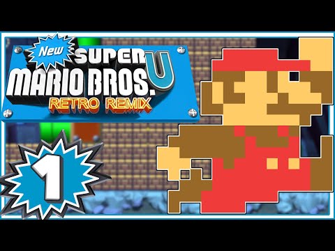 Alte Klassiker, Revolutioniert! 🍄 New Super Mario Bros. U Retro Remix #01