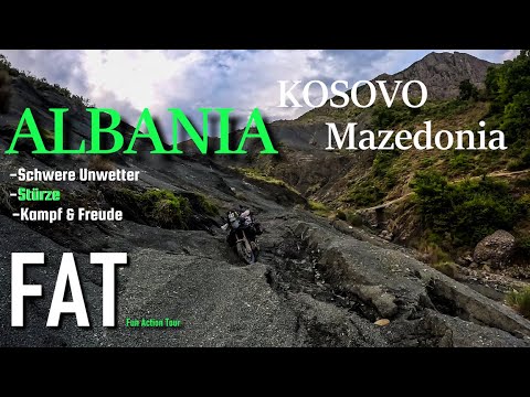 MotorradABENTEUER Balkan-Folge III. Vom Kosovo bis zum harten Offroad Skill in Albanien mit T7.