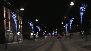 preview picture of video 'White Christmas Street - Lieksa, Finland'