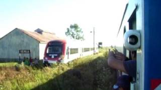 preview picture of video 'Tren Solidario Nº 25 a Concordia, Paso por estacion Yerua'
