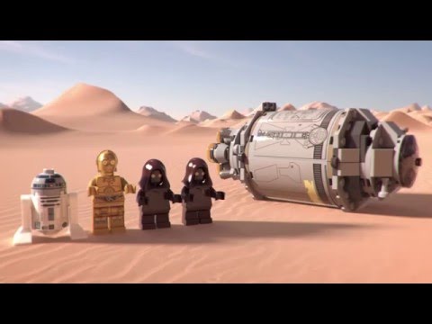 Vidéo LEGO Star Wars 75136 : La fuite des droïdes en pod