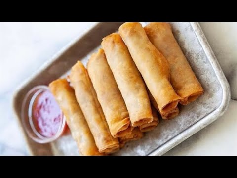 Intermediate Speaking English I How to make "Lumpia" I by group 2✨