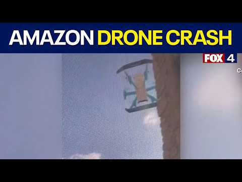 Amazon’s delivery dreams grounded as Texas drone crash sparks fresh safety fears