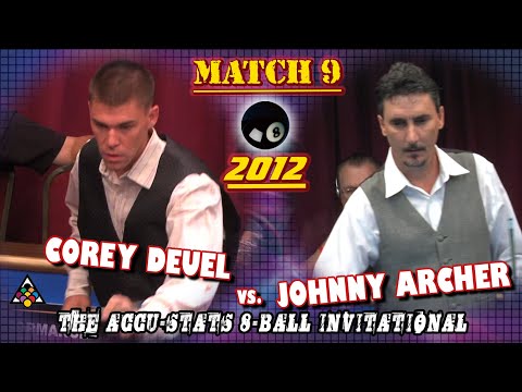 8-BALL: Johnny ARCHER vs Corey DEUEL - 2012 MAKE IT HAPPEN 8-BALL INVITATIONAL