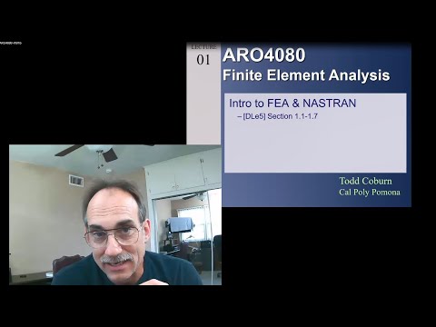 Finite Element Analysis: L-01b Introduction to NASTRAN