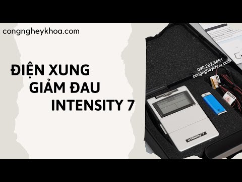 Máy điện xung InTENSity 7 chuyên điều trị giảm đau, kích thích thần kinh cơ