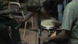 Della Manley rehearsing at Griot Music