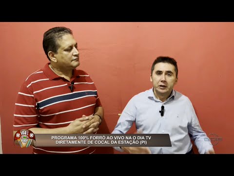 Programa 100% Forró ao vivo direto de Cocal da Estação (PI)