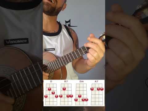 Música com 4 acordes para Cavaquinho Iniciante #cavaquinhoiniciante  #cavaquinhoparainiciantes