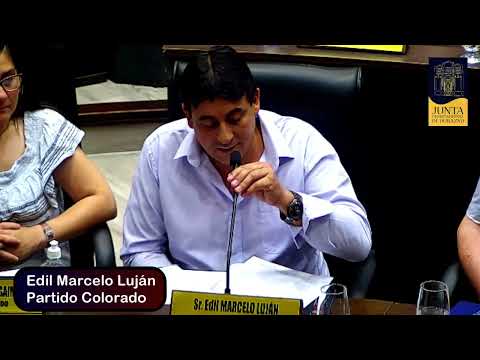 Edil Marcelo Luján  - Asuntos Previos 8 de diciembre de 2022