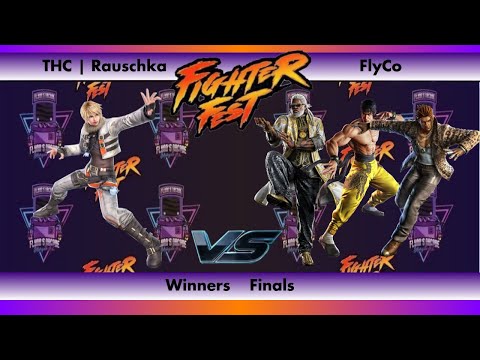 Flynn's Arcade Fighter Fest 5 Winners Final - THC | Rauschka (Leo) Vs FlyCo (Leroy Law Eddy) Tekken