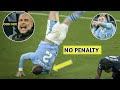 Kyle Walker CRAZY Reaction To Not Getting Penalty Against Sterling Tackle