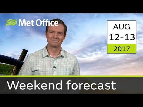 Weekend weather 12-13 August