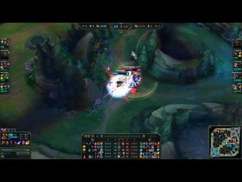 SKT T1 Faker   Xin Zhao vs Heimerdinger   NA LOL SoloQ Highlights