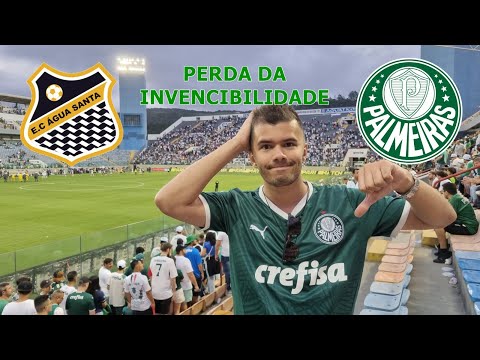 ÁGUA SANTA 2 x 1 PALMEIRAS - VITÓRIA SURPREENDENTE - 1º JOGO DA FINAL DO CAMPEONATO PAULISTA 2023