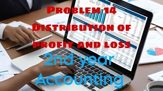 2nd Year Accounting Question 14 | Distribution of Profit & Loss Easy Solution